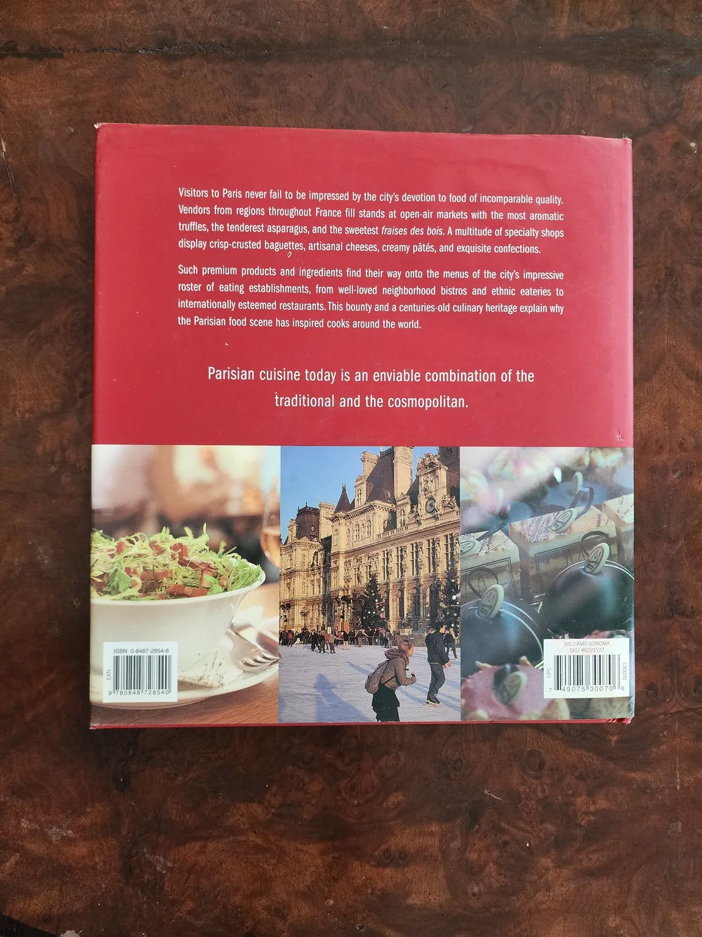 Williams Sonoma Paris Cookbook - Hard Back